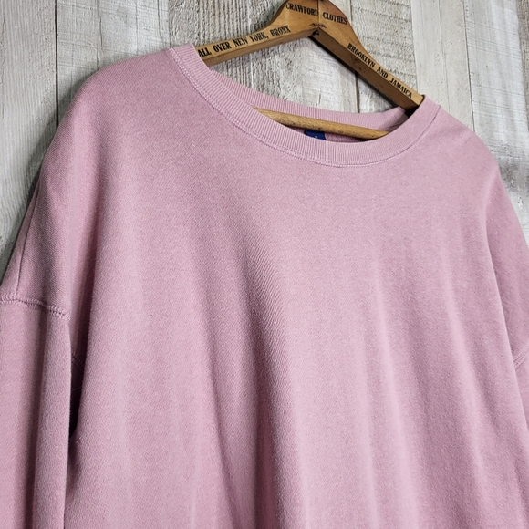 Old Navy Pink Tunic Sweatshirt. Medium Petite. MP - Picture 2 of 8
